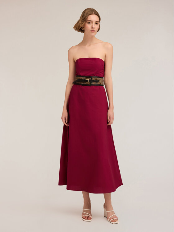 Motivi Motivi Abito da sera 7093Q103398N026 Rosa Flared Fit