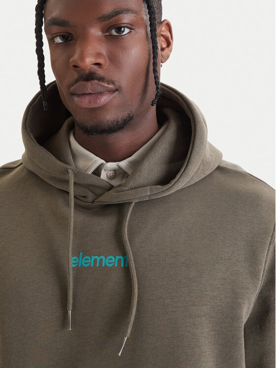 Element Element Sweatshirt Lowcase Bp Po ELYSF00296 Khakifarben Regular Fit