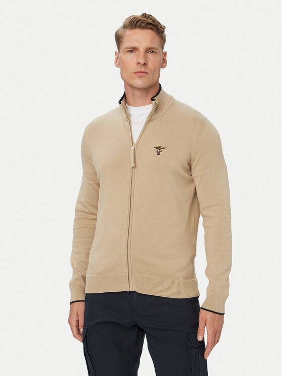 Aeronautica Militare Cardigan 262MA1632UL00506 Bej