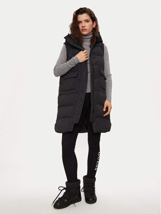 Brunotti Brunotti Αμάνικο Μπουφάν 2322180319 Μαύρο Regular Fit