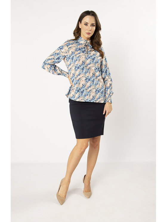 QUIOSQUE QUIOSQUE Halenka OLAYA SHIRT Barevná Regular Fit