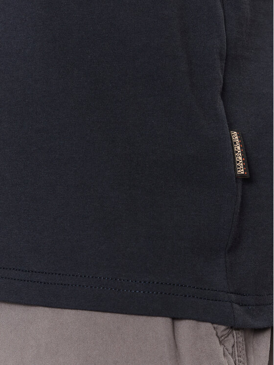 Napapijri Napapijri T-Shirt Salis NP0A4H8D Tmavomodrá Regular Fit