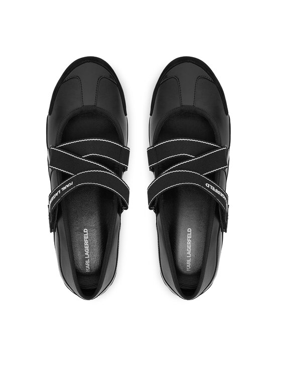 KARL LAGERFELD KARL LAGERFELD Baleriinad Altia KL66101 Must