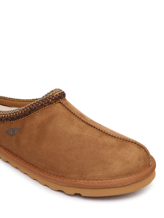 Skechers Skechers Kapcie Renten - Ulrich 205605/TAN Brązowy