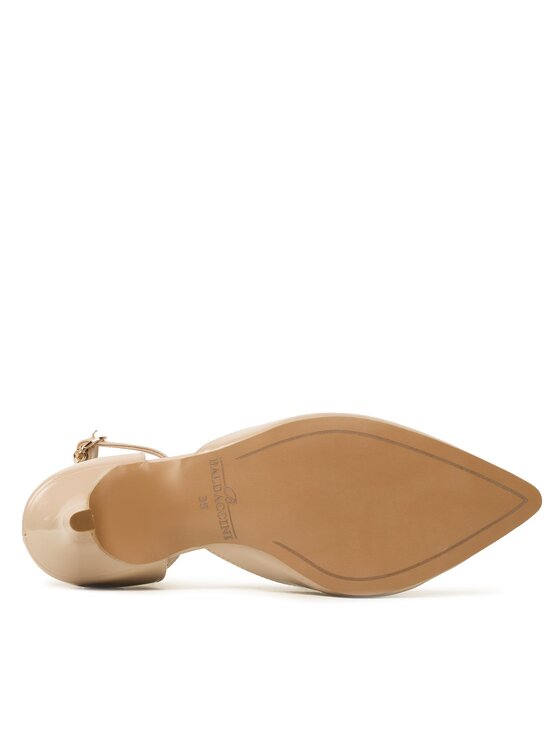 Scarpe stiletto 17550 Beige