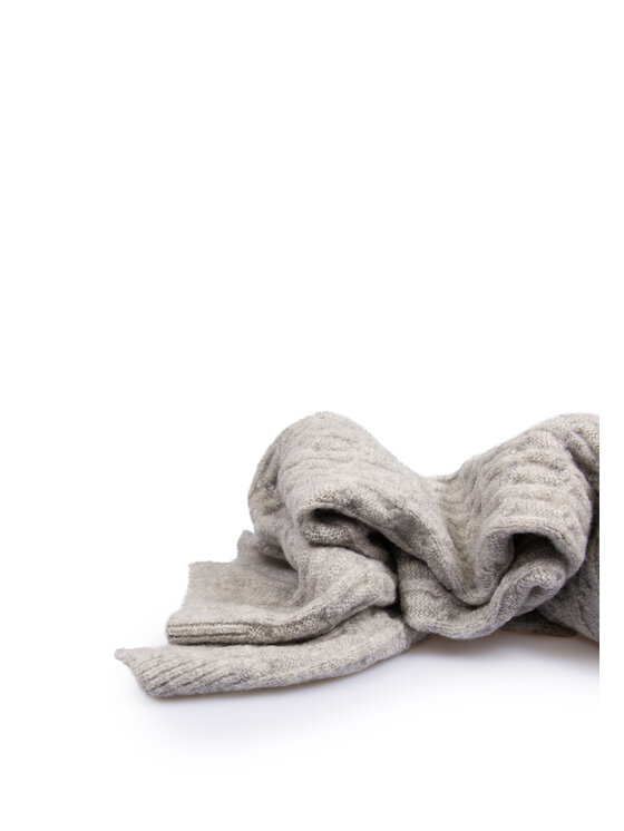 ALLORA BE UNIQUE ALLORA BE UNIQUE Scialle viscose & wool Grigio