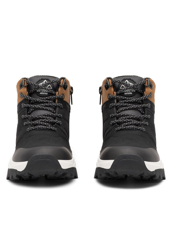Action Boy Action Boy Schnürschuhe AVO-3299-002 Schwarz