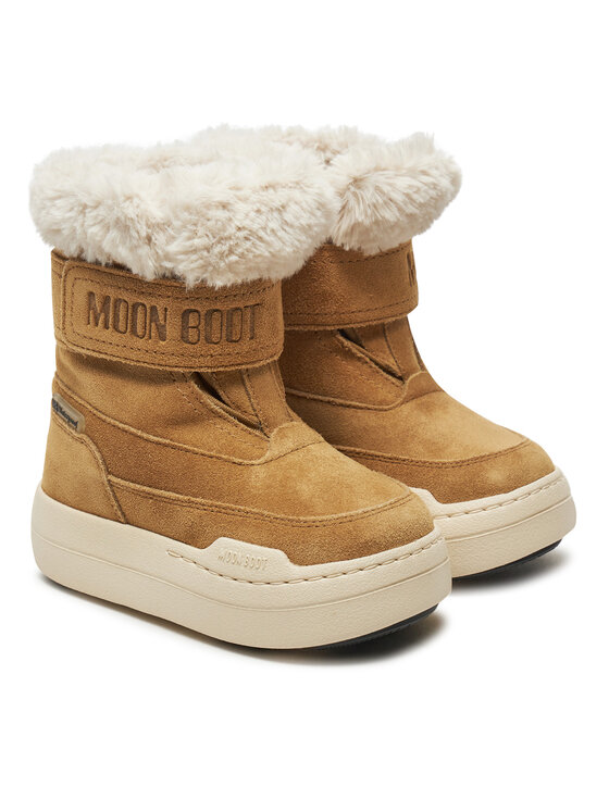 Moon Boot Moon Boot Schneeschuhe Junior Park Dtrap Boot Suede 80D3440040 Braun