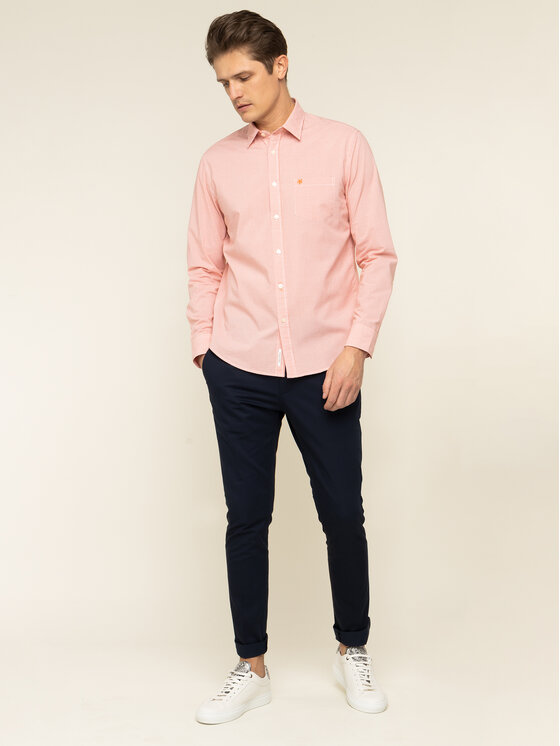 Marc O'Polo Marc O'Polo Košeľa 020 7451 42188 Oranžová Regular Fit