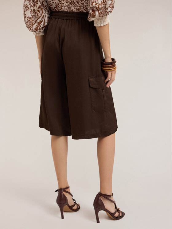 Motivi Motivi Pantaloncini P067W000823N032 Marrone Regular Fit