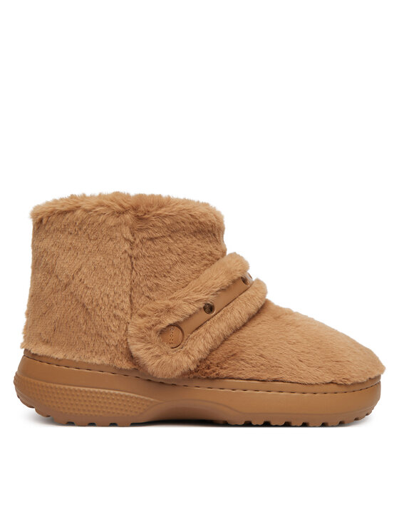 Crocs Papuci de casă Classic Unfurgettable Boot 211743 Bej