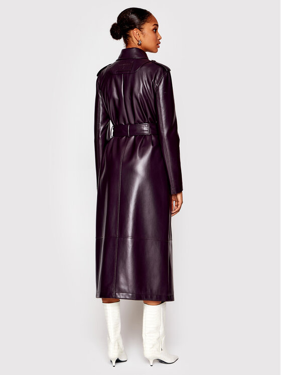 Patrizia Pepe Patrizia Pepe Тренч 8O0027/E005-M424 Виолетов Regular Fit
