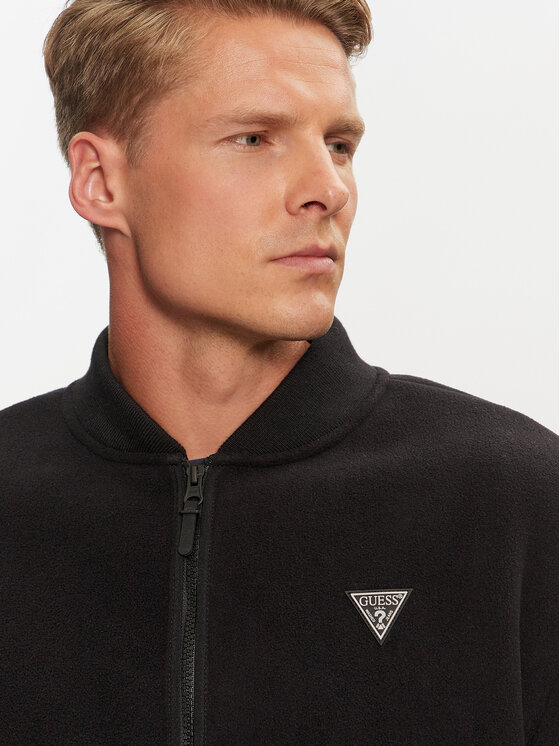 Guess Guess Μπουφάν μεταβατικό Keid Z4BL04 KCEB0 Μαύρο Regular Fit