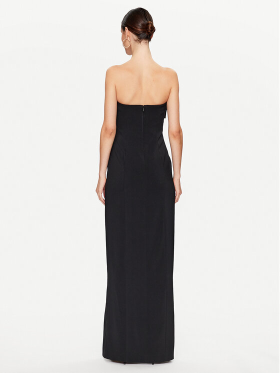 PINKO Pinko Večerní šaty Tunnel 101766 7624 Černá Regular Fit