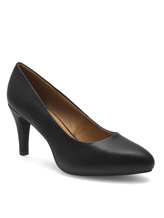 Clara Barson Clara Barson Pantofi cu toc subțire WYL2948-1 Negru