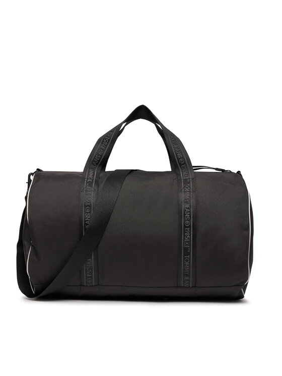 Tommy Jeans Tommy Jeans Borsa Tjm Heritage Round Duffle AM0AM11950 Nero