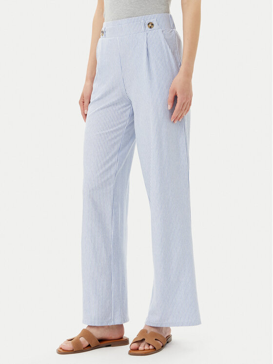 JDY JDY Pantaloni din material Nelli 15345574 Albastru Wide Leg
