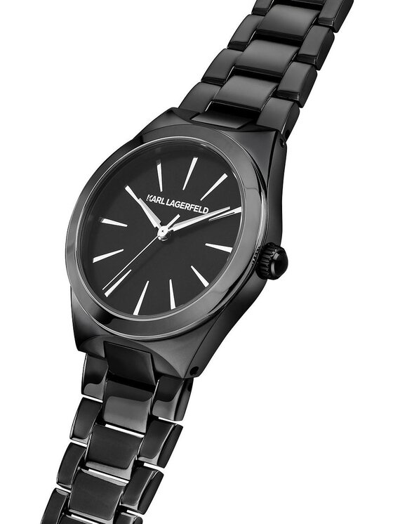 KARL LAGERFELD KARL LAGERFELD Hodinky R0553105508 Čierna