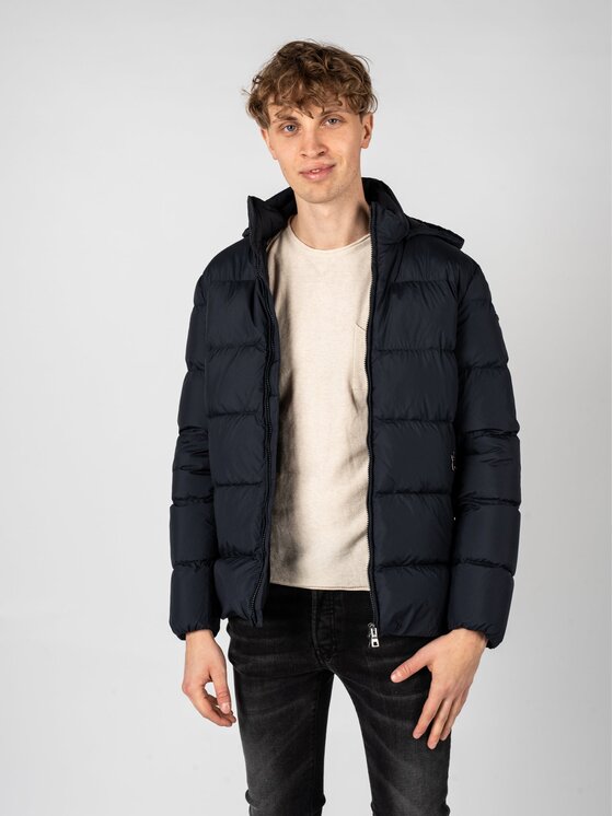 Geox Geox Kurtka przejściowa M2626J T2936 Granatowy Regular Fit
