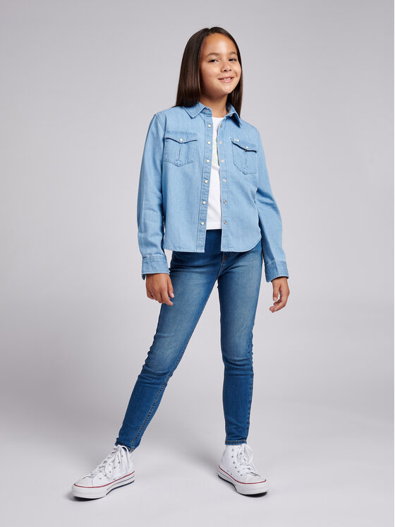 Lee Lee Jeans Scarlett High Waist LEG5005 Blau