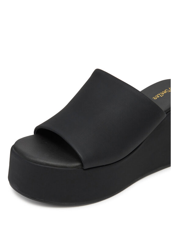 DeeZee DeeZee Pantoletten 2336-4 Schwarz
