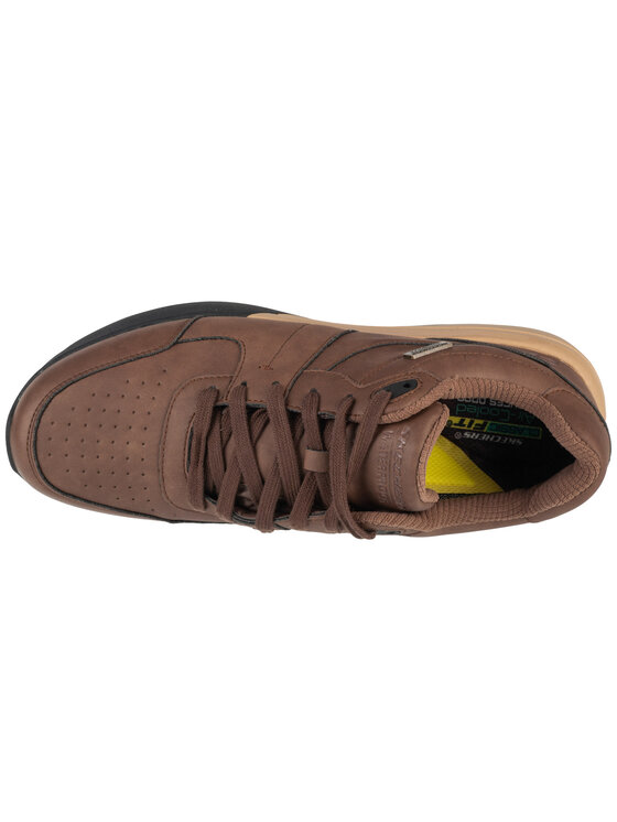 Skechers Skechers Półbuty Netson - Gander Brązowy