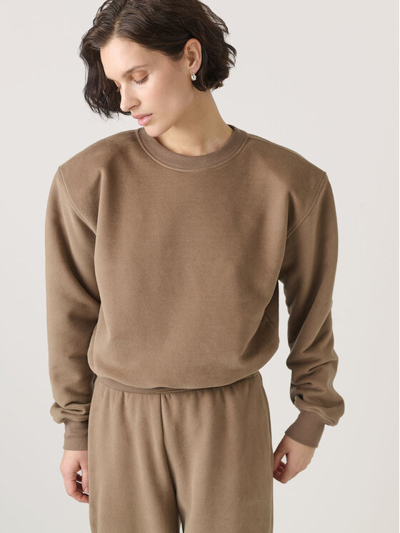 La Mania La Mania Mikina ROSIN Béžová Classic Fit