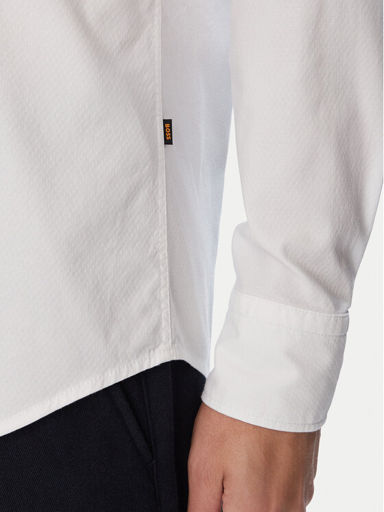 BOSS BOSS Риза Relegant 6 M 50569606 Бял Regular Fit