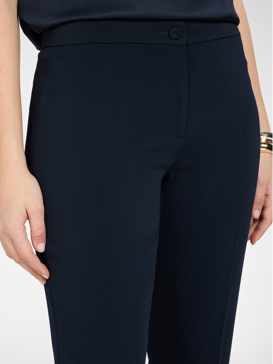 Elena Mirò Elena Mirò Pantaloni di tessuto P019P000468N034 Blu Regular Fit