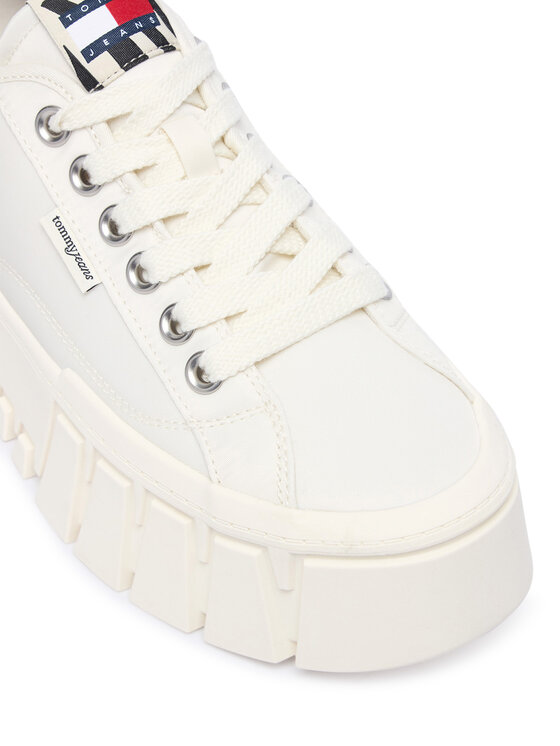 Tommy Jeans Tommy Jeans Sneakersy Tj Platform Sneaker Zebra EN0EN03070 Biela