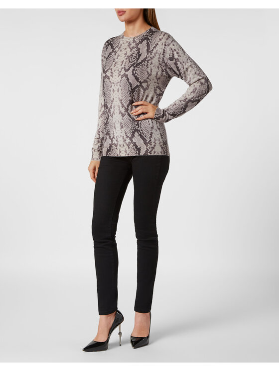 PHILIPP PLEIN PHILIPP PLEIN S dlhými rukávmi 19081 Béžová Regular Fit