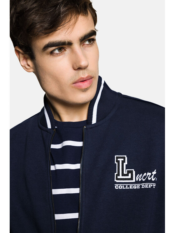 Lancerto Lancerto Bluza Travis BL073222000005 Granatowy Regular Fit