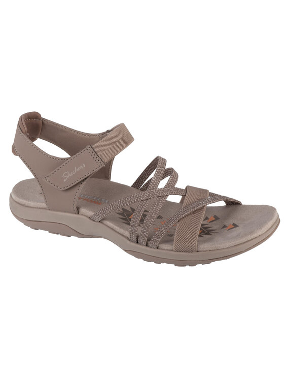 Skechers Skechers Sandały Reggae Slim - Meadow Grazer Szary