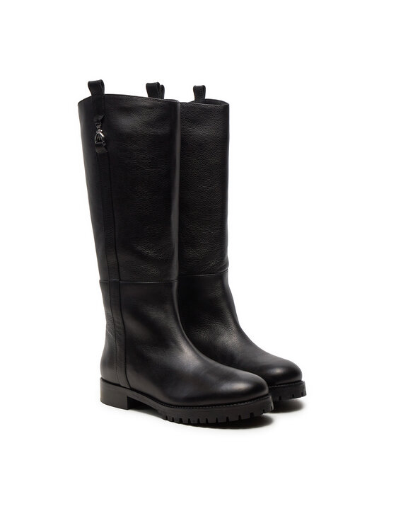 Patrizia Pepe Patrizia Pepe Ботуши 8Y0106/L034-FB30 Черен
