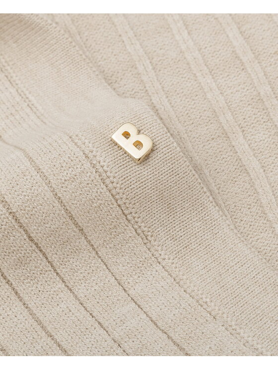 BENU BENU Sveter beżowy Béžová Slim Fit