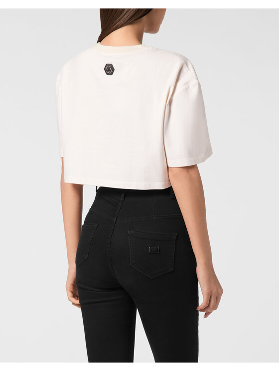 PHILIPP PLEIN PHILIPP PLEIN Tričko 26507 Biela