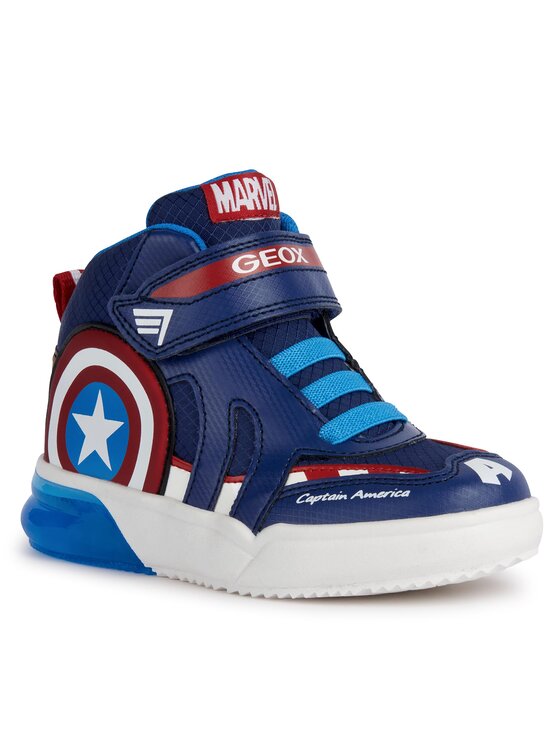 Geox Geox Sneakersy MARVEL J Grayjay Boy J369YC 0FU50 C0735 D Granatowy