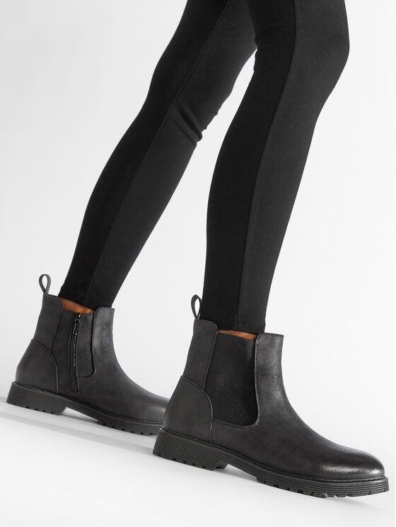 Clara Barson Ghete Jodhpur WS2612-04 Negru