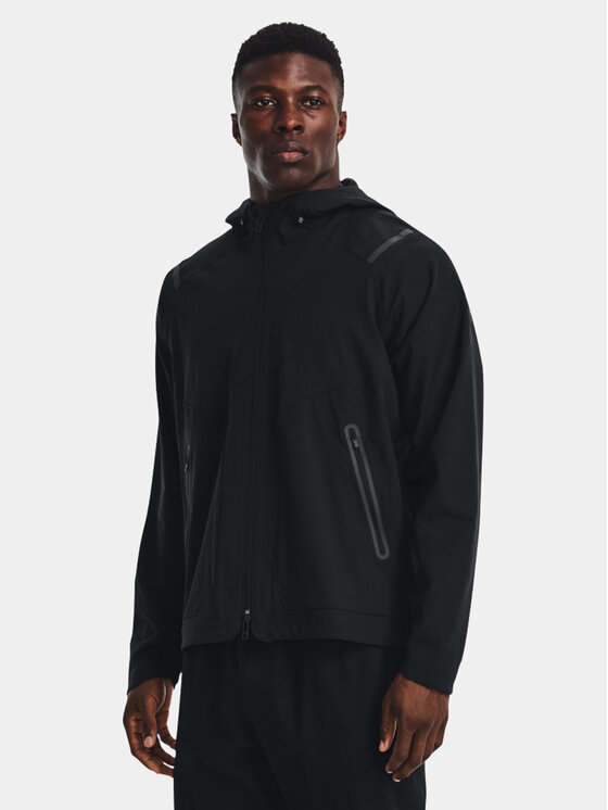 Under Armour Prechodná bunda Ua Unstoppable Jacket 1370494-001 Čierna Loose Fit