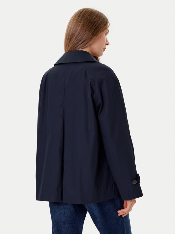 Tommy Hilfiger Tommy Hilfiger Trench WW0WW45618 Tamnoplava Regular Fit