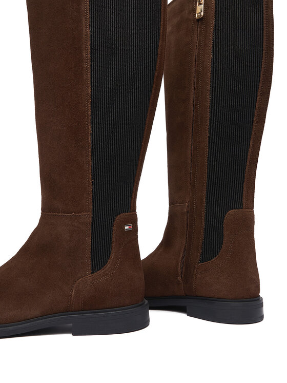 Tommy Hilfiger Tommy Hilfiger Zimske čizme Flag FW0FW08779 Smeđa