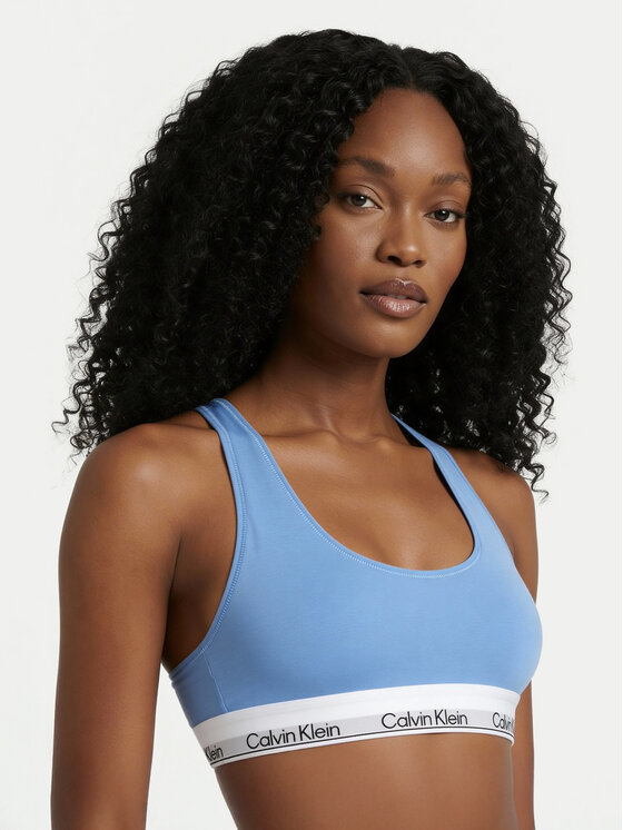 Calvin Klein Underwear Calvin Klein Underwear Top nedrček LV00QF8493 Svetlo modra