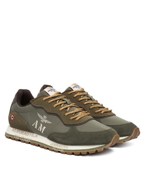 Aeronautica Militare Aeronautica Militare Sneakersy 252SC0320UPL00313 Zielony