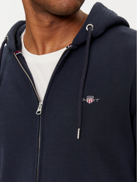 Gant Gant Pulóver Shield 2007059 Sötétkék Regular Fit