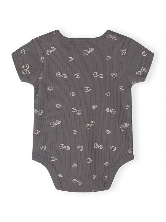 minoti minoti Body NOSBABYRIB2 Écru Regular Fit