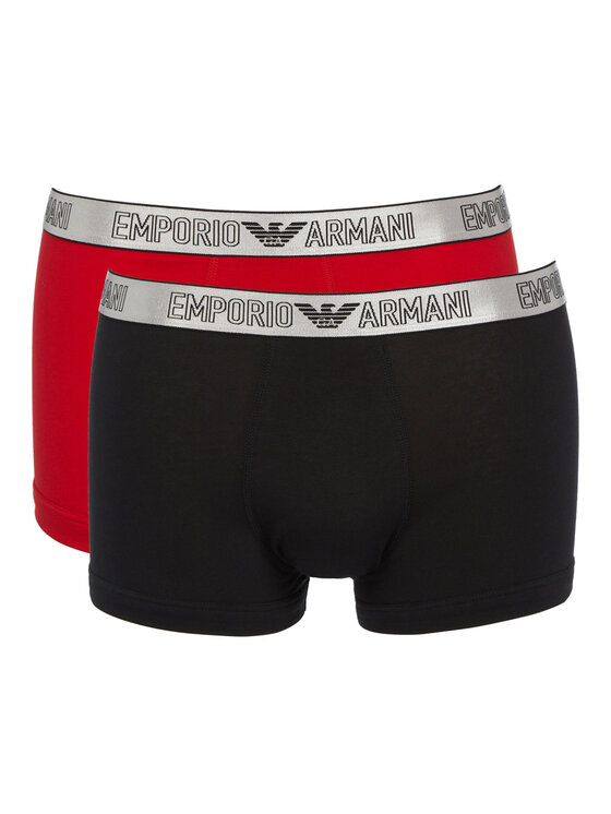 Emporio Armani Underwear Emporio Armani Underwear Sada 2 kusů boxerek 1112103F598 Černá