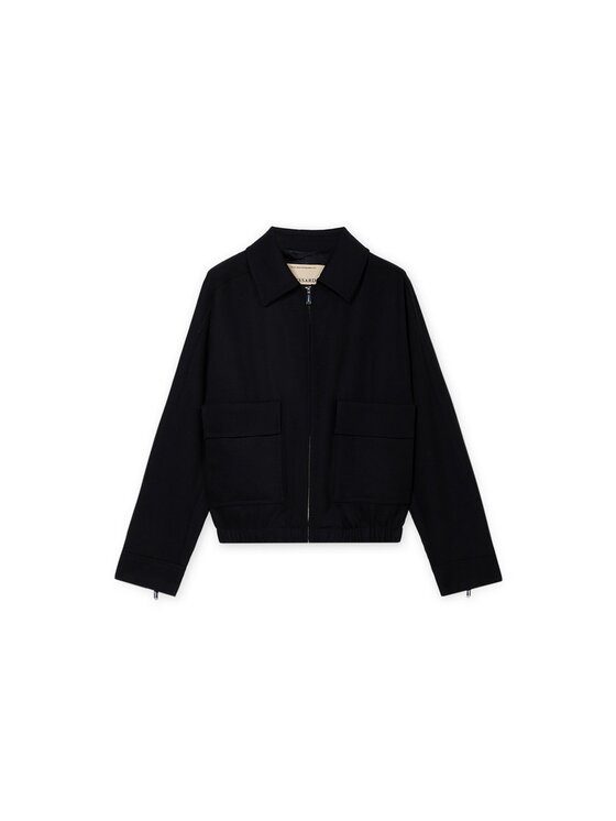 Trussardi Trussardi Kurtka przejściowa R120A000739N033 Czarny Regular Fit