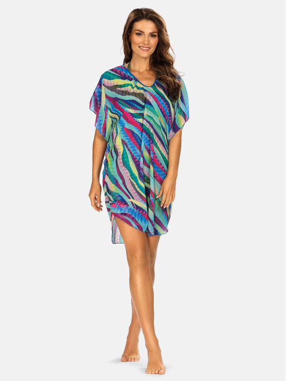 Feba Feba Vestito da spiaggia F122-2024 Blu