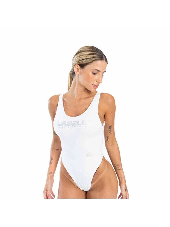 Body, rozmiar L, Białe, LABELLAMAFIA BODY ESSENTIALS WHITE