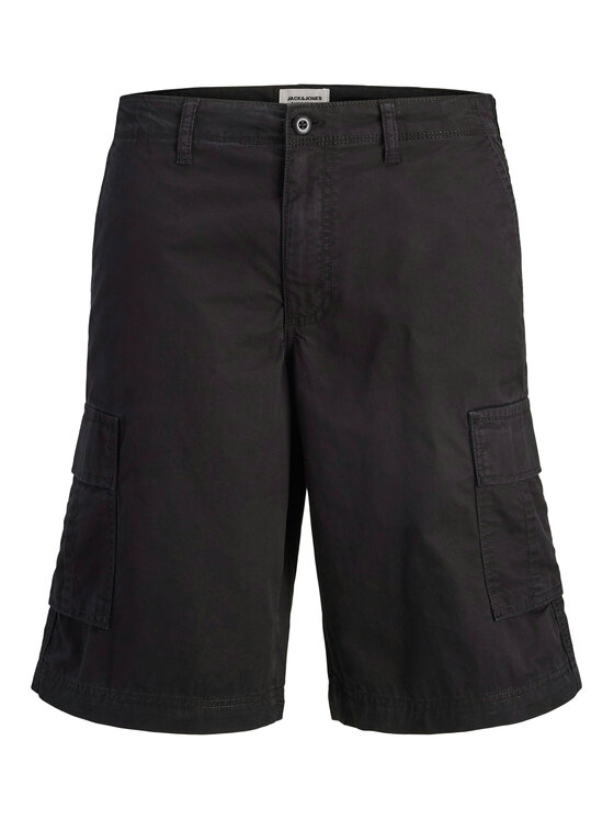 Jack & Jones Jack & Jones Kratke hlače iz tkanine Stcole 12292263 Črna Regular Fit